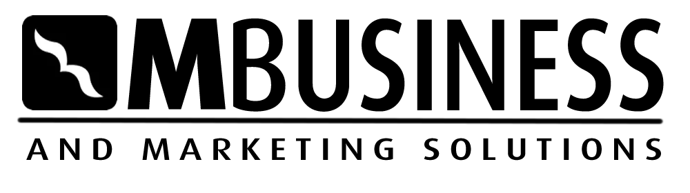 Logo transparent black of M Business