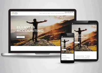 Elliots Accounting - Website Designer Toowoomba Portfolio
