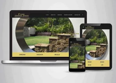 E'scapes Landscape Services - Website Designer Toowoomba Portfolio
