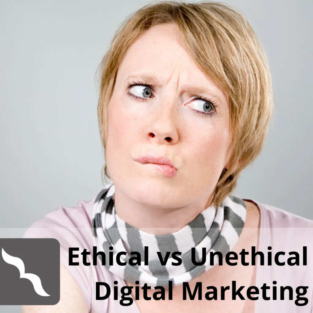ethical vs unethical digital marketing Toowoomba
